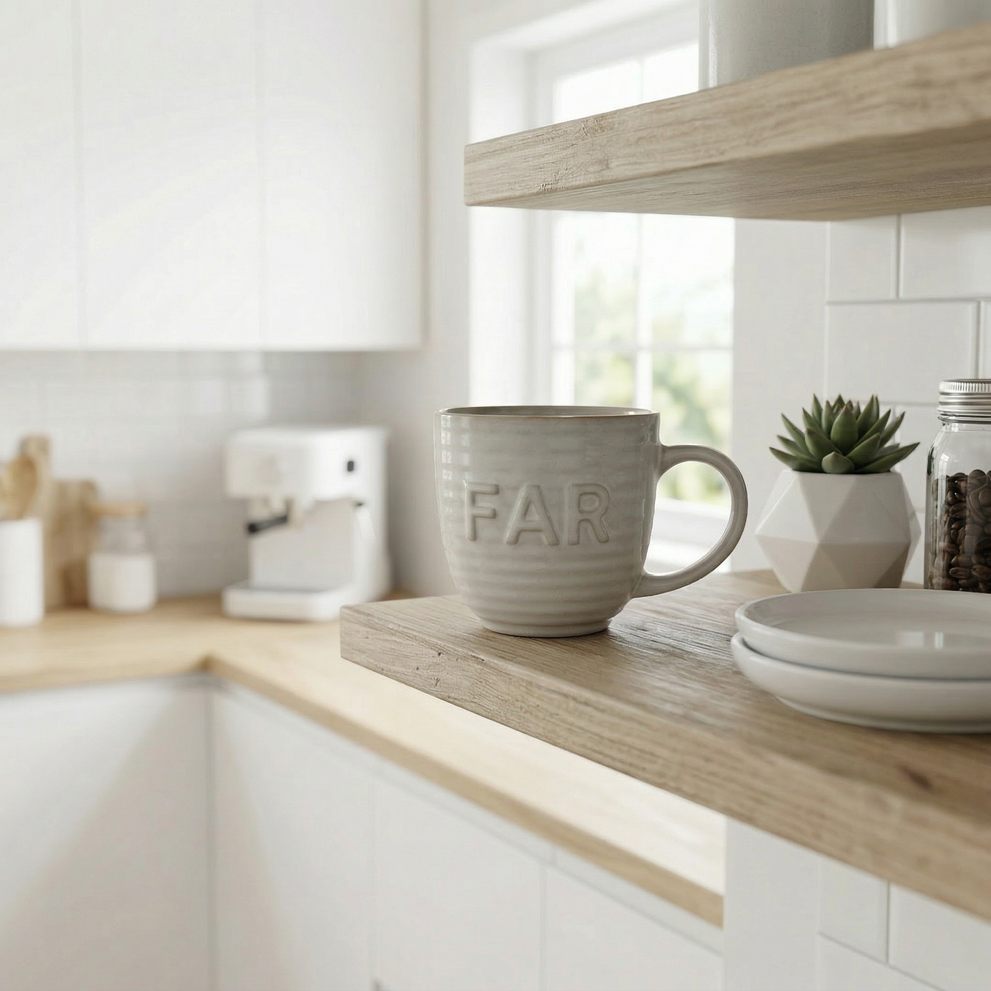 Becher aus Steingut FAR - Mehrere Farben