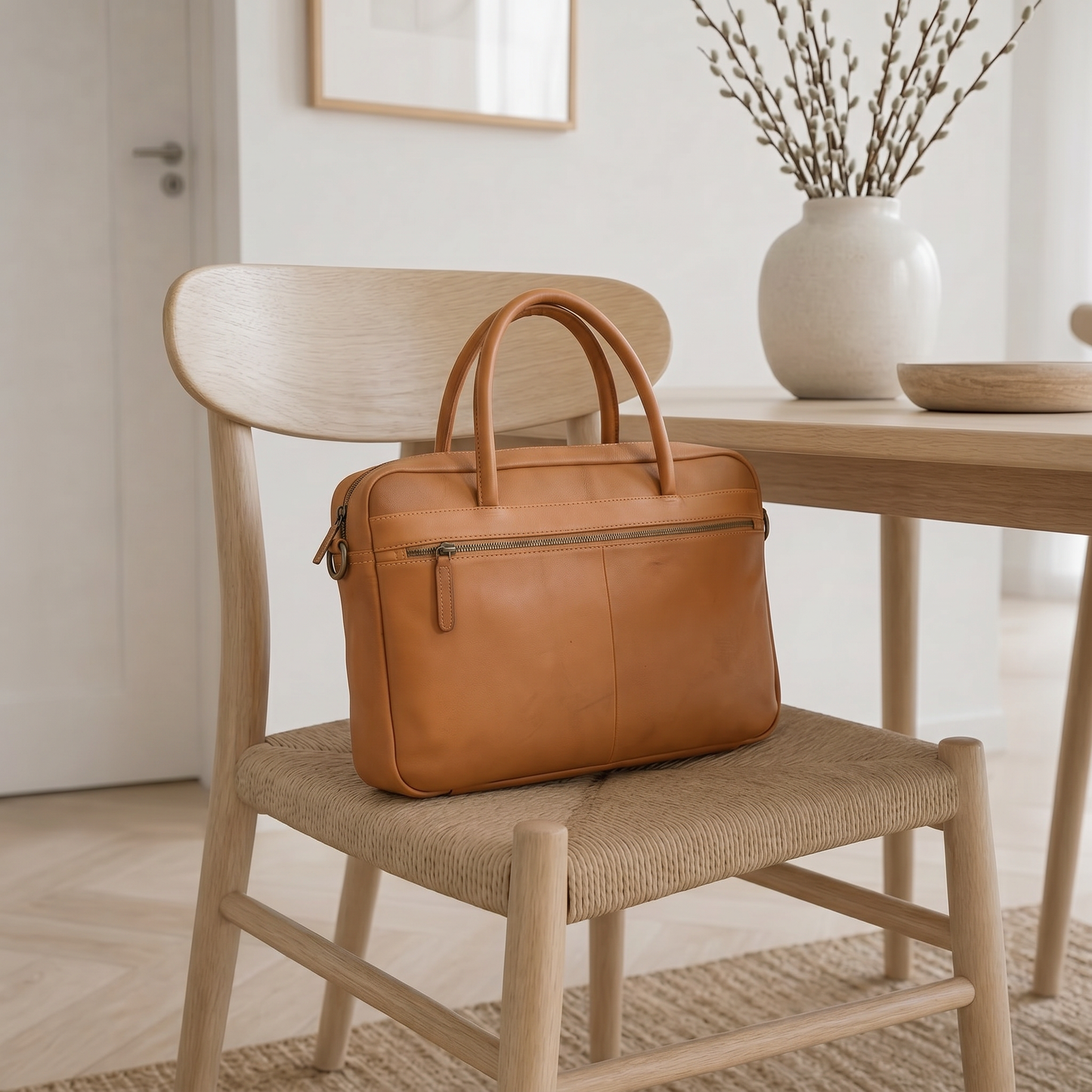 Laptoptasche - Faust cognac
