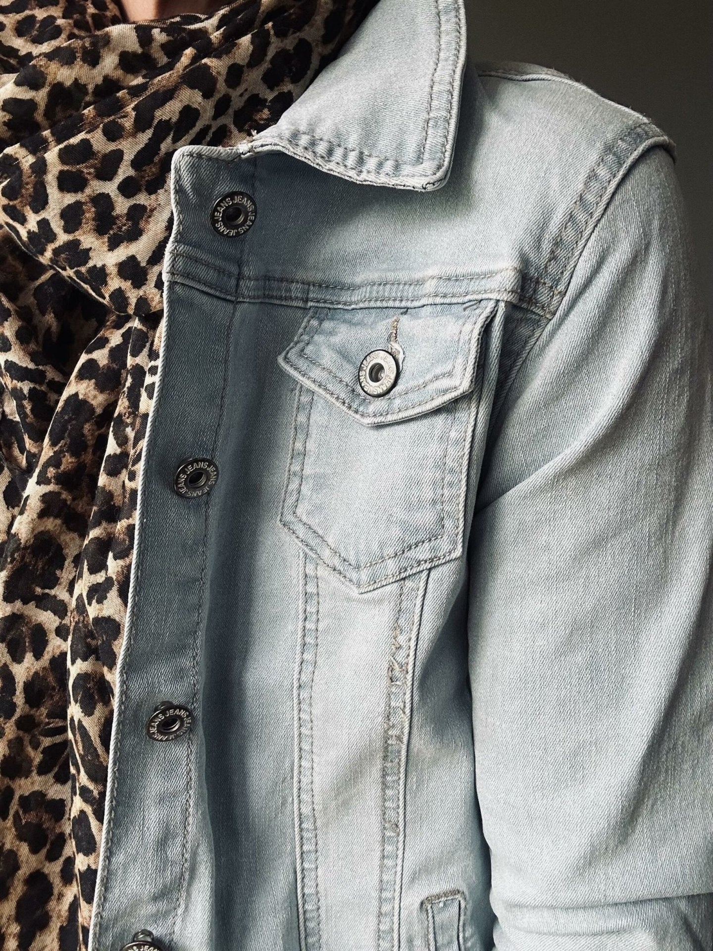 Jakke Alina Denim - VIAMAJA.DK