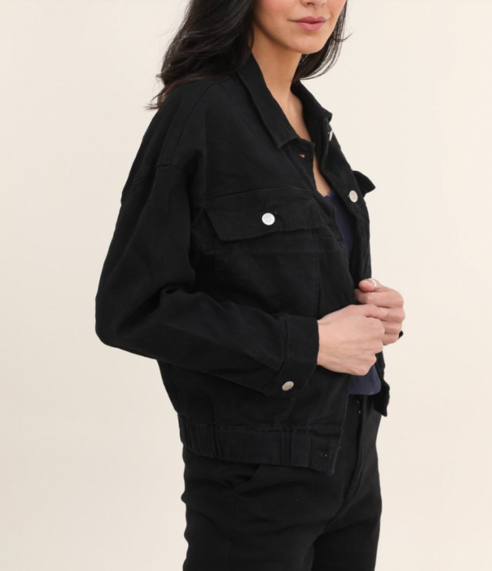 Jakke Hally black - VIAMAJA.DK
