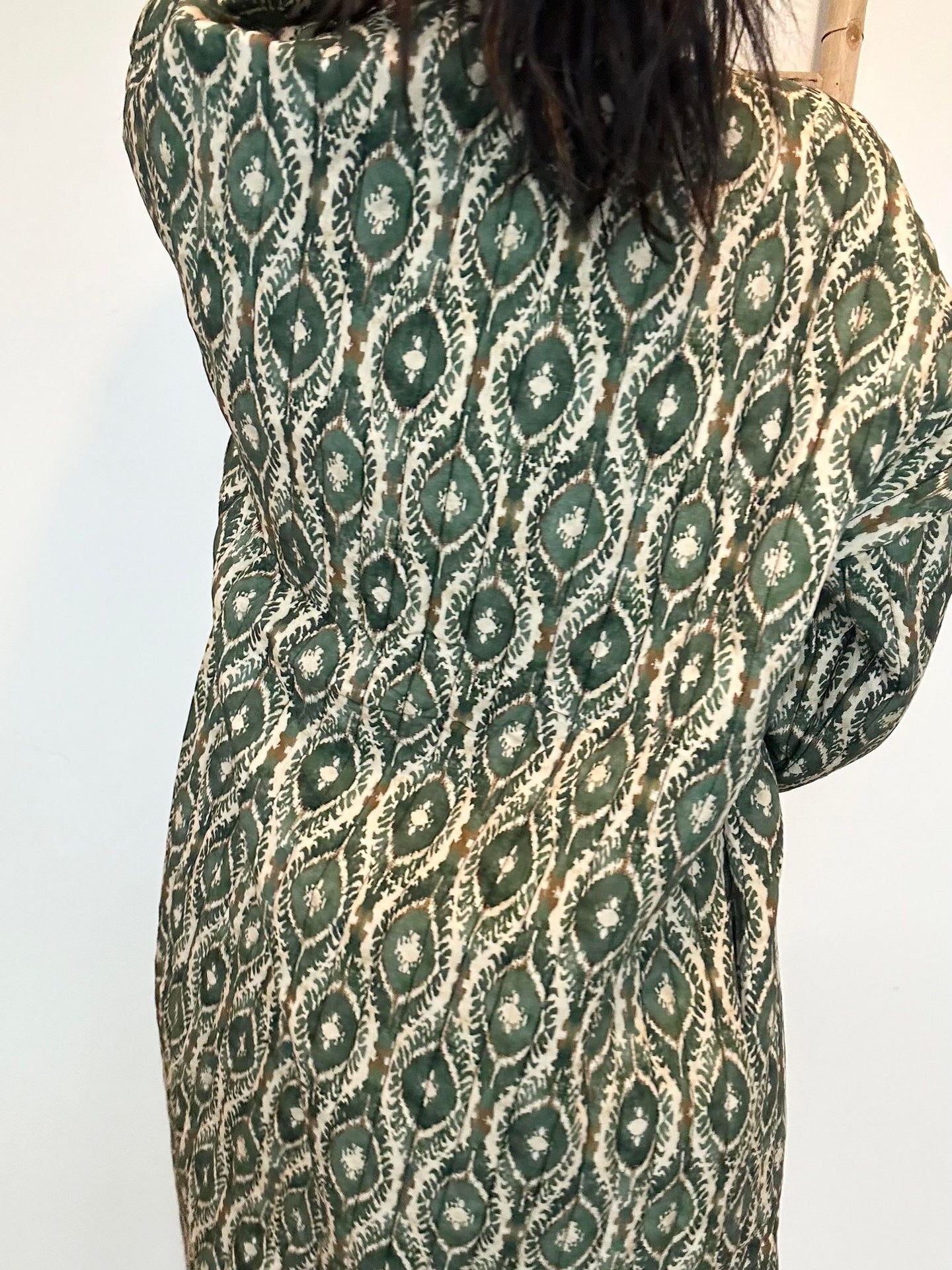 Jakke Quilt grøn - VIAMAJA.DK