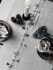 Weihnachtstischdecke aus recycelter Baumwolle - mehrere Groessen