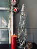 Weihnachtskegel mit LED-Licht - H 60 cm