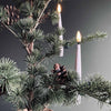 Weihnachtsbaumkerzen mit 10 Kerzen mit Clip - 3D-Flamme // inkl. Fernbedienung