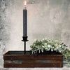 Kiste aus rohem Recycling-Eisen