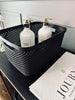Aufbewahrungsbox mit Deckel - Medium VILA BLACK