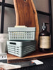 Aufbewahrungsbox – Set mit 2 Stk Dusty green