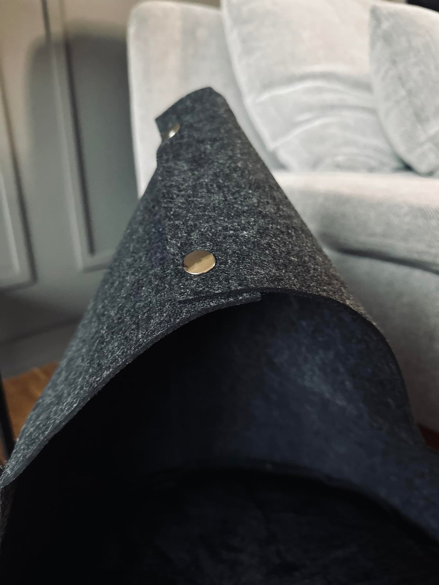 Kattehus med pude - Sort / Koks - VIAMAJA.DK