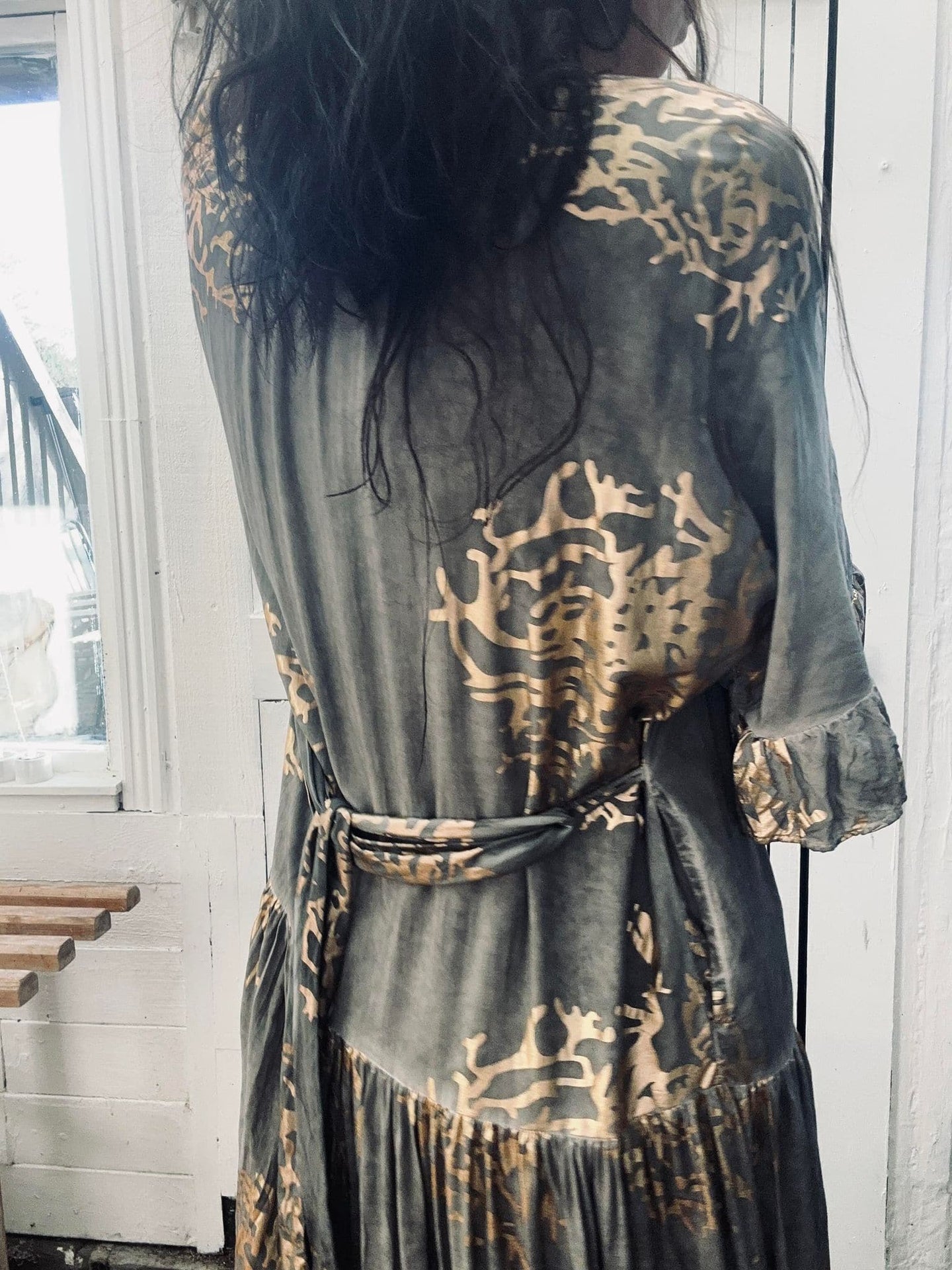 Kimono – Stone / Gold - VIAMAJA.DK
