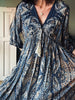 Kleid Boheme blue