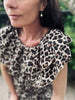 Kleid LANA Off-Shoulder Leo