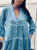 Kleid Silena blue