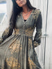Kleid – Stone / gold