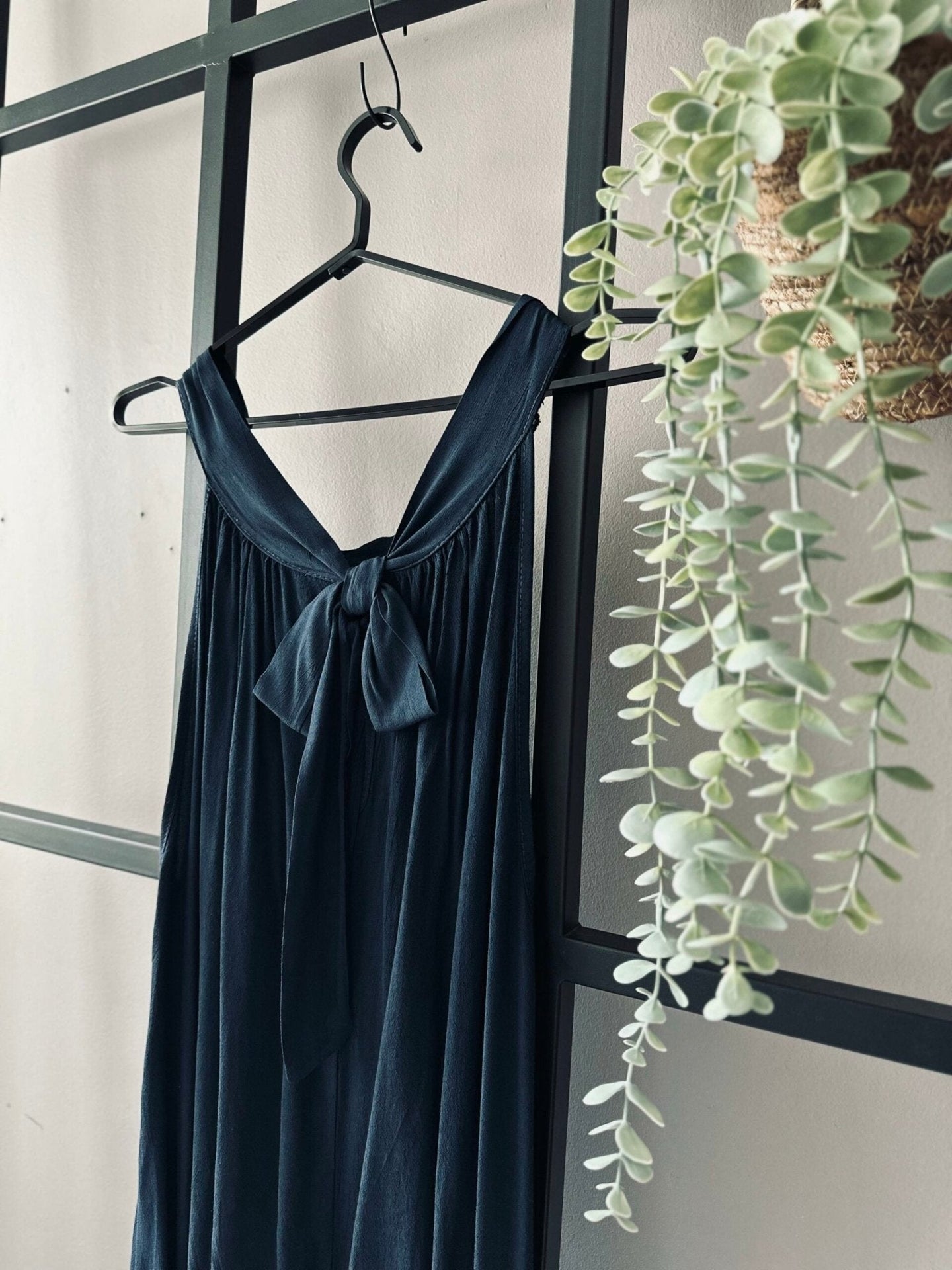 Kjole – Summer Navy - VIAMAJA.DK