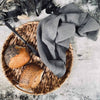 Gestricktes Küchentuch 60×40 cm – Grau
