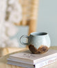 Tasse dusty green nature – Steingut