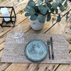 Kork-Tischunterlage - Neues Design - LIGHT GREY TAPAS