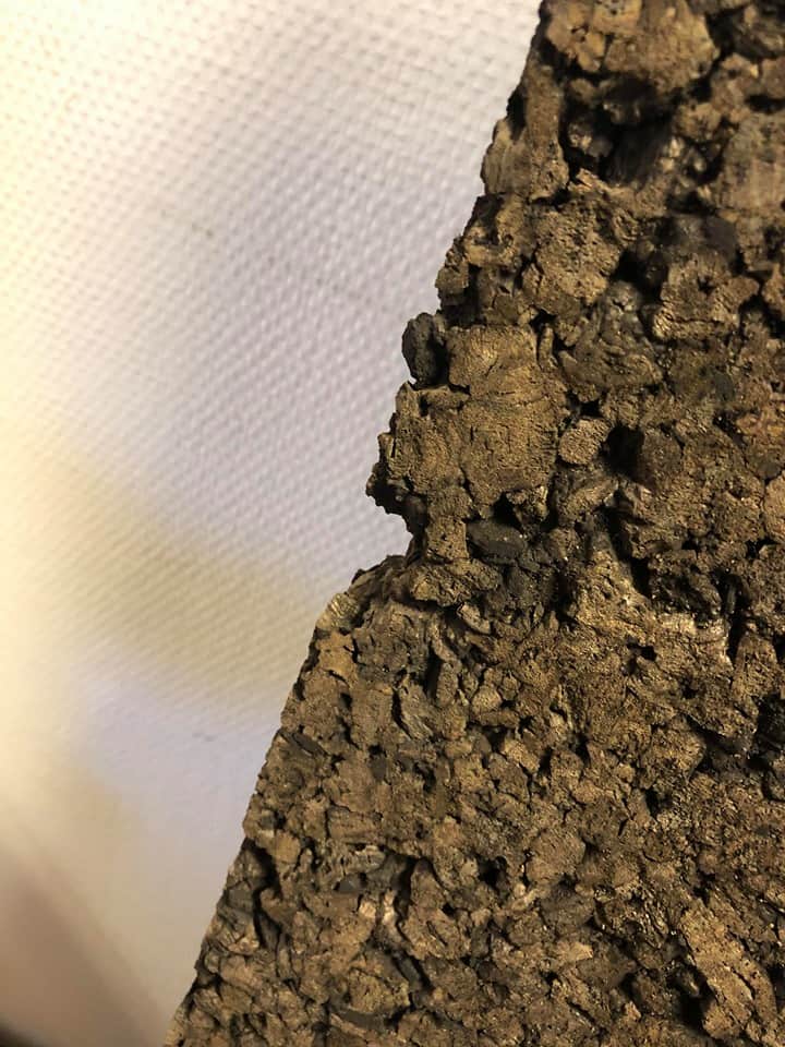 korkplade / 2. Sortering - Brændt - 50x100 cm - VIAMAJA
