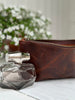 Kosmetiktasche Viamaja - Dark Cognac