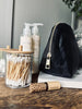 Kosmetiktasche aus weichem Leder - Mittel