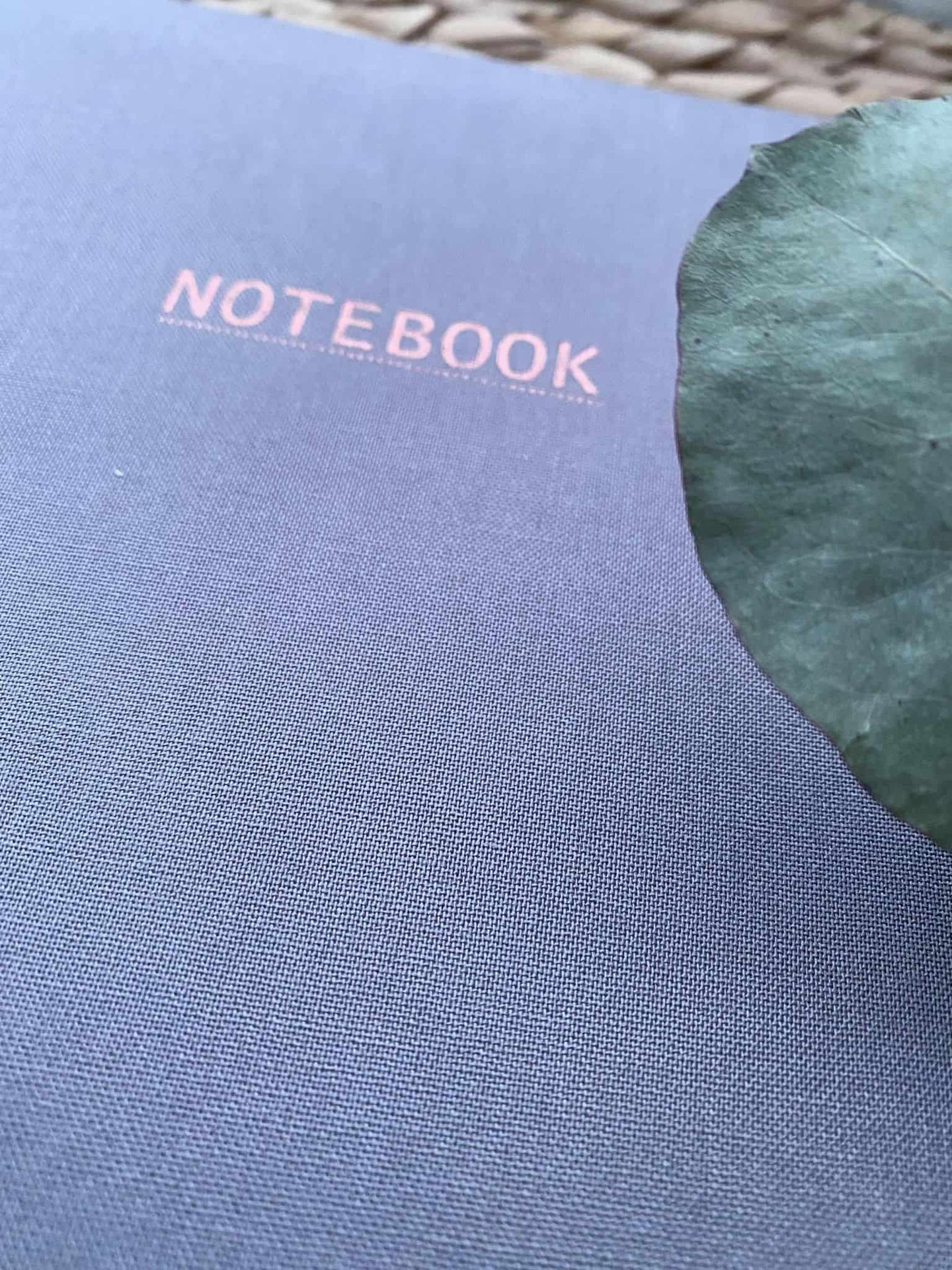 KOZO Notebook A4 – Dusty Grey - Ternet - VIAMAJA.DK