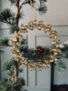 Kranz mit Steinen Gold Mix 13 cm