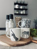 Becher mit Animalprint - MIX