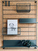 Korb-Set aus Metall Army - 2 Stk.