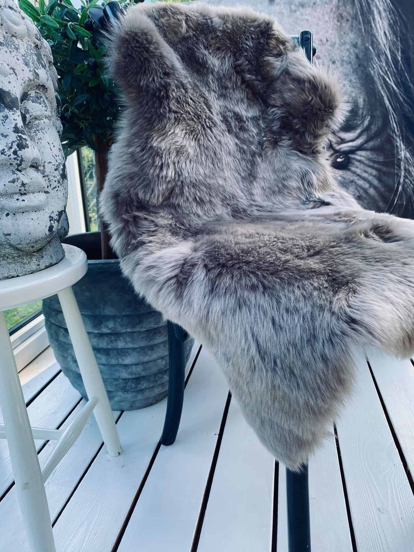 Lammeskind fra New Zealand Mocca - VIAMAJA.DK