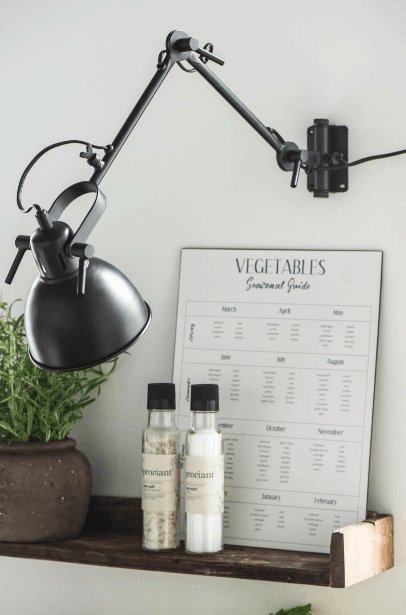 Lampe 2-arm t/montering på væg kan svinges - VIAMAJA.DK