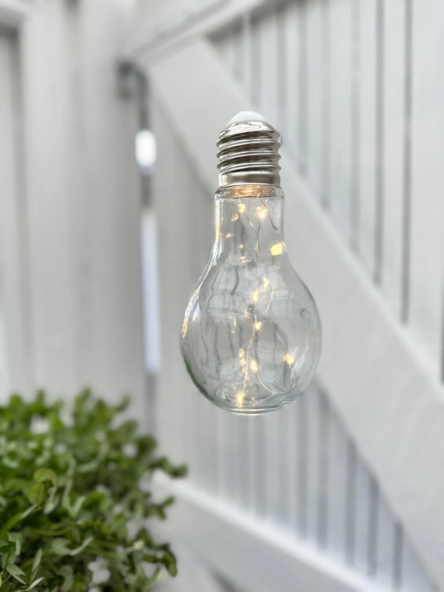 Lampe - LED pære i glas med ophæng - VIAMAJA.DK