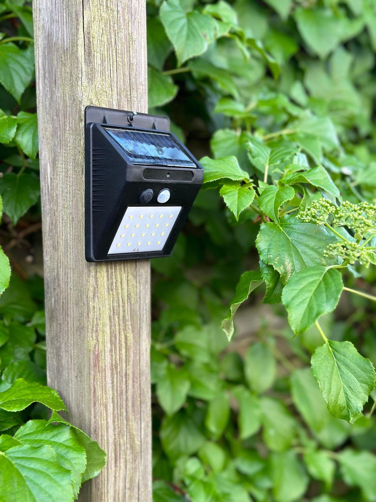 Lampe med sensor - Solceller - VIAMAJA.DK