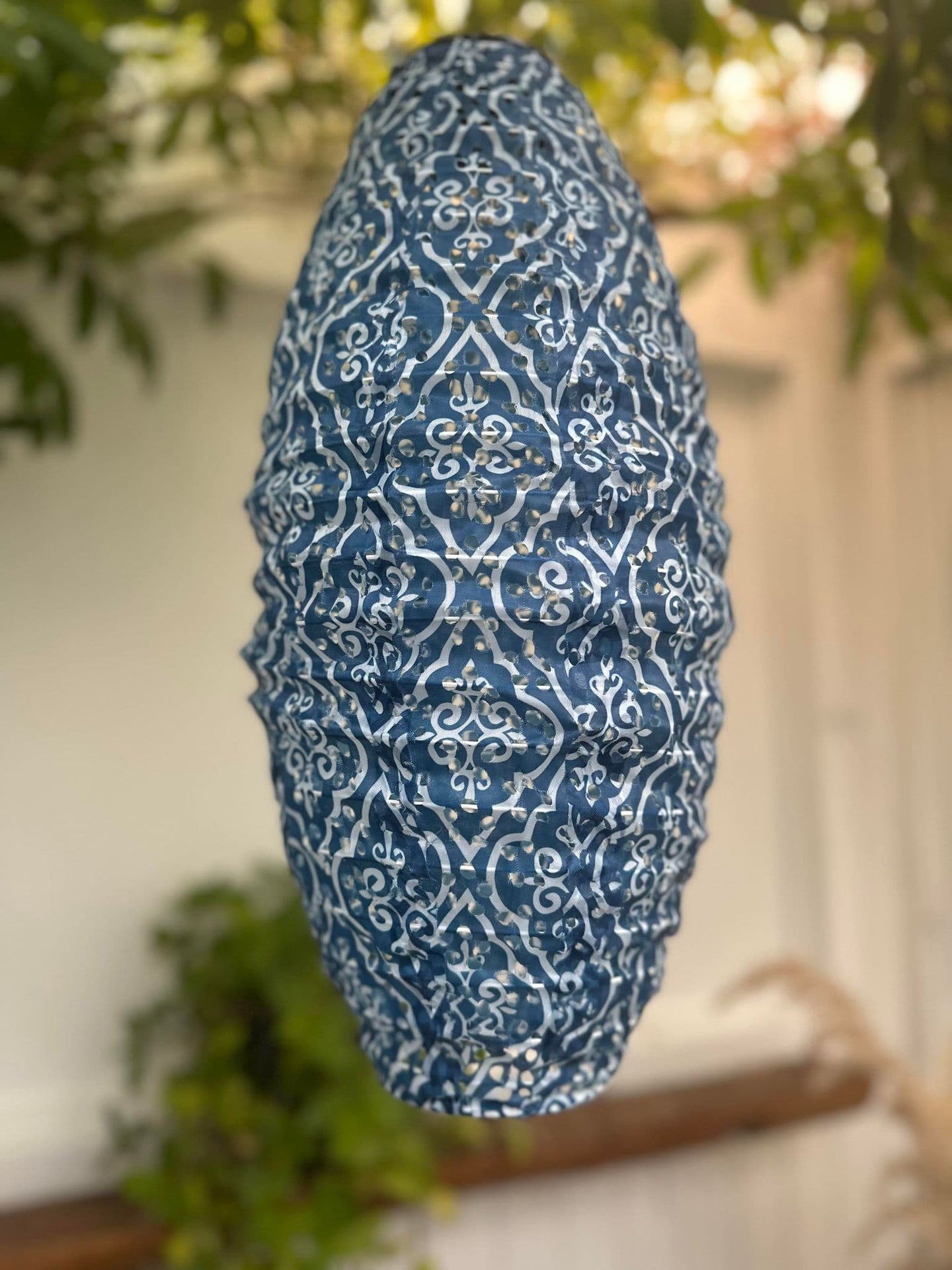 Lampe med solceller - SUMMER BLUE - VIAMAJA.DK