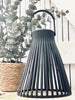 Laterne mit Solarzellen - BLACK SOLAR