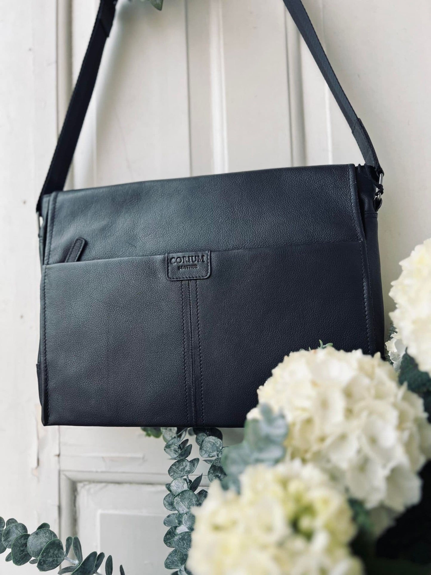 Laptop messenger - Black - VIAMAJA.DK