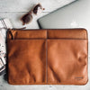Laptop-Sleeve Cognac-Leder