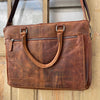 Laptop-Tasche - Cognac Recycling