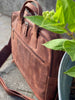Laptoptasche - Cognac Recycling