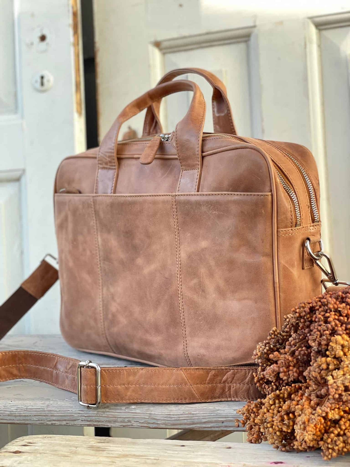 Laptop taske - MELLO Brown - VIAMAJA.DK