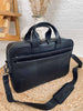 Laptop-Tasche MELLO – Schwarzes Leder