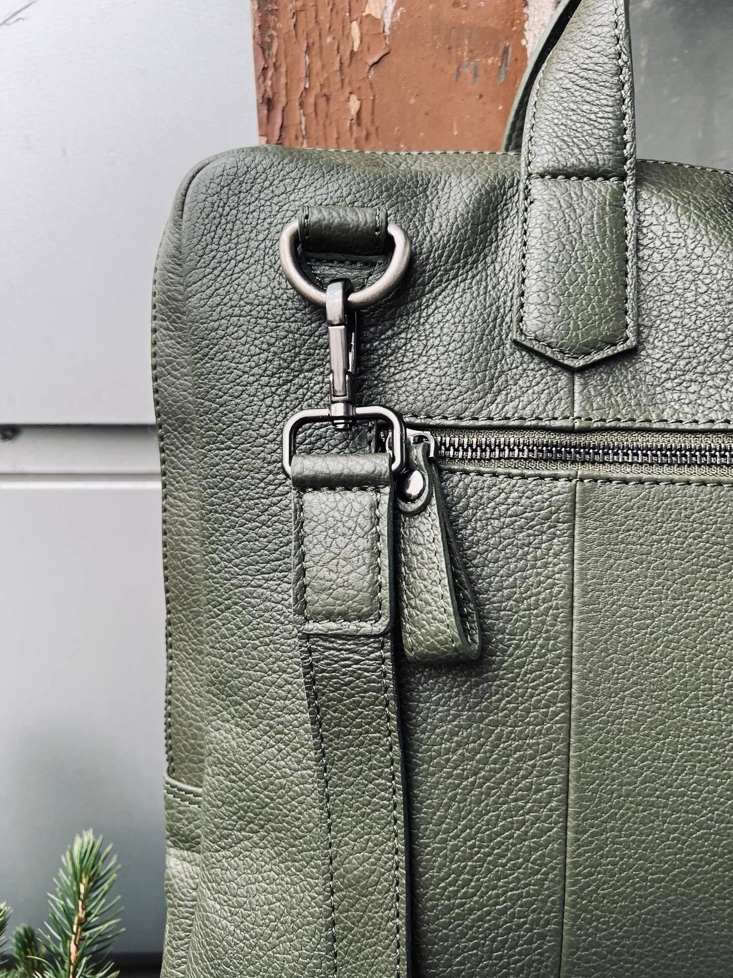 Laptoptaske - LUND Oliven - VIAMAJA.DK