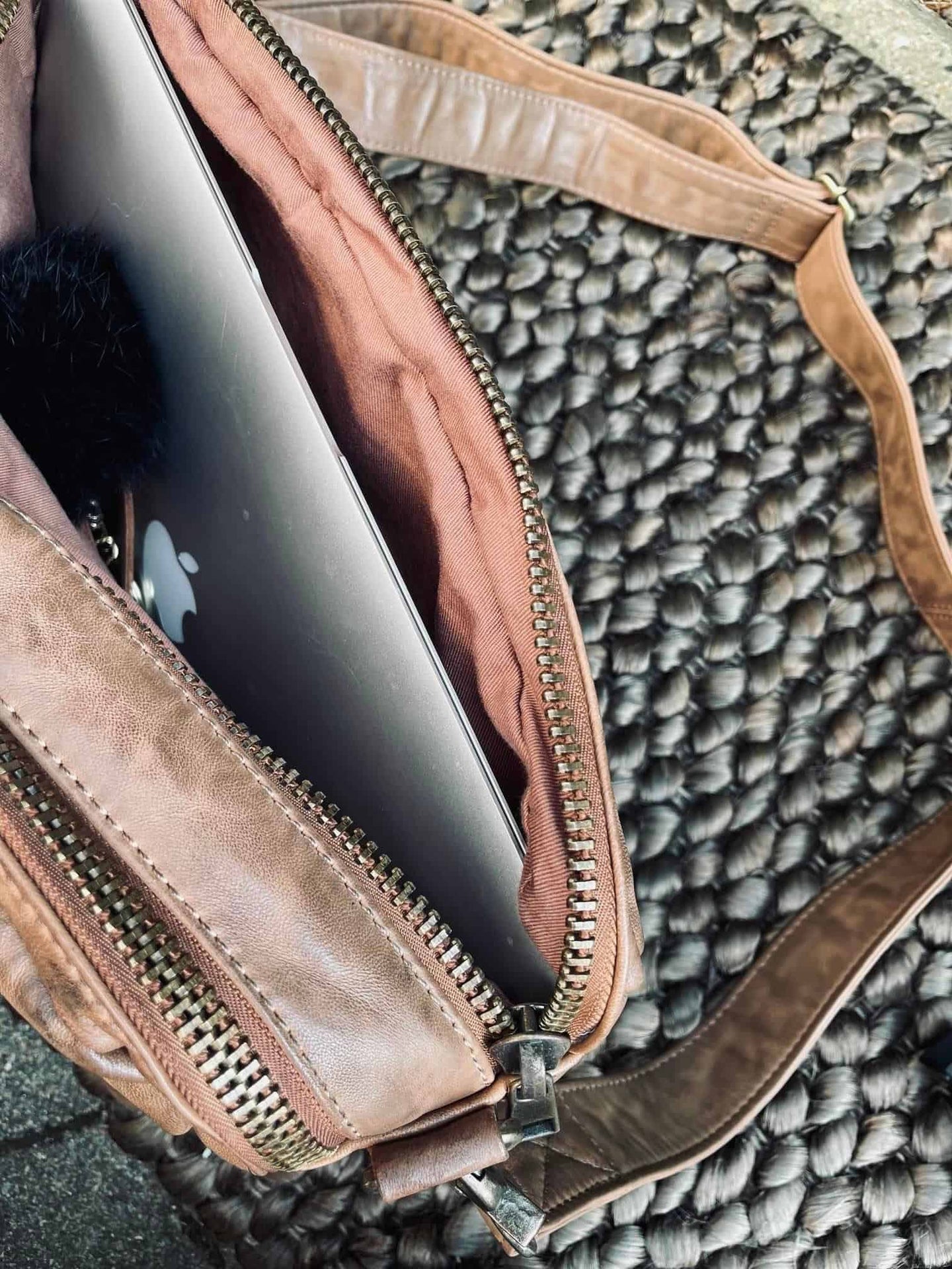 Laptoptaske Work – Chestnut UNISEX - VIAMAJA.DK