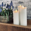 LED Blockkerze - 17,5 cm - mit 3D-Docht