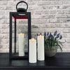 LED-Blockkerze – 20cm – mit 3D-Docht