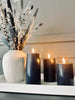 LED-Blockkerzen / NAVY 3 Stk – inkl. Fernbedienung