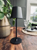 LED-Tischlampe wiederaufladbar – Schwarz