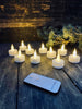 LED-Teelichter 10 Stk. – Inkl. Fernbedienung