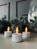 LED-Teelichter mit 3D-Docht - 8 Stk. inkl. Fernbedienung
