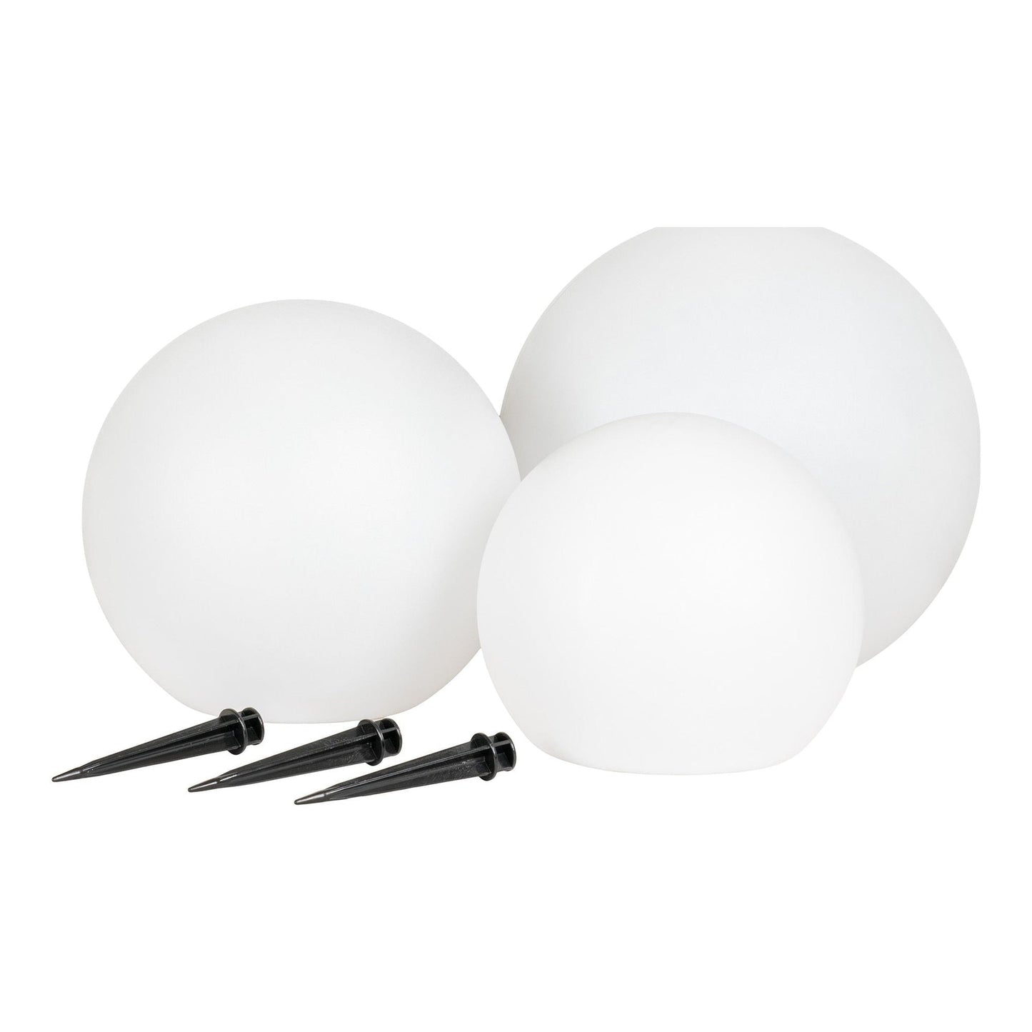 LED Lamper med solceller – 3 stk - VIAMAJA.DK