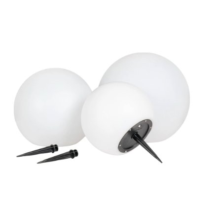 LED Lamper med solceller – 3 stk - VIAMAJA.DK